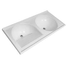 TANQUE FIBRA 2 CUBAS 1.00 X 52 CM